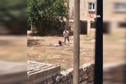 Yaşlı annesini sopa ile öldüresiye dövdü