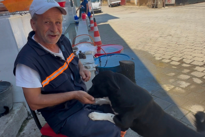 Sahibi ölen "Dayı"yı yalnız bırakmayan temizlik görevlisinin kalp ısıtan hikayesi