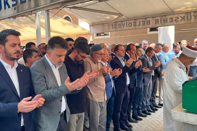 Kestel Belediye Başkanının trafik kazasında hayatını kaybeden amcası son yolculuğuna uğurlandı