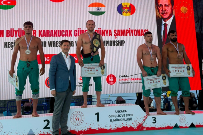 Büyükşehir Belediyesporlu Fazlı Eryılmaz dünya şampiyonu