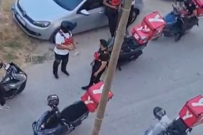 Korsan sipariş kuryeleri kapıya dizdi, kuryeler isyan etti