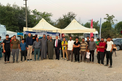 Büyükşehir'den mevsimlik tarım işçilerine destek