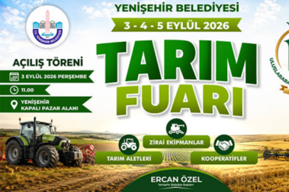 Yenişehir’de tarım fuarı için başvurular başladı