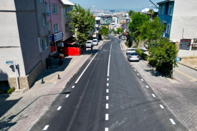 Büyükşehir Nilüfer'de Dumlupınar Caddesi'ni yeniledi