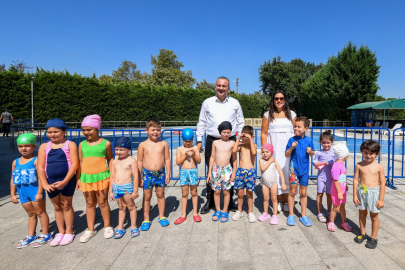 Osmangazi’de Yüzme Eğitimi Sertifikayla Taçlandı