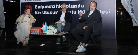 Müşterek Mekan’da bağımsızlık ve Cumhuriyet söyleşisi