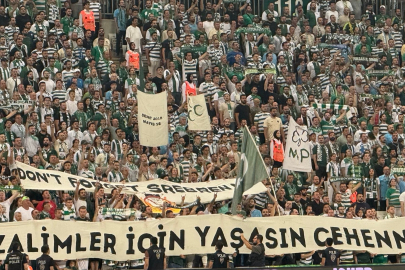 Bursaspor taraftarından Kızılyıldız'a mesaj