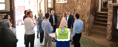 Yıldırım'da tarihi yapı kütüphane oluyor