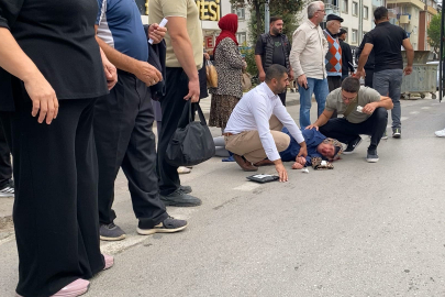Otobüsün çarptığı yaşlı kadın ağır yaralandı