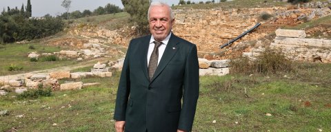 Gölyazı Tiyatro Alanı gün yüzüne çıkıyor