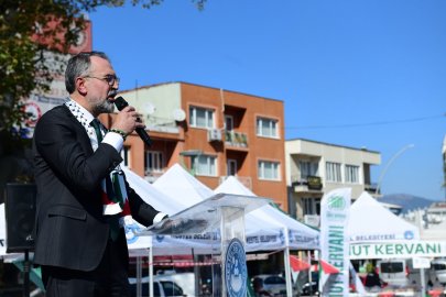 Kestel Belediyesi öncülüğünde Filistin için anlamlı buluşma