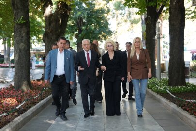 Başkan Aydın ve Mehmet Haberal’dan Tarih Buluşması