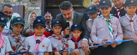 Büyükşehir'den genç izcilere yeni buluşma noktası