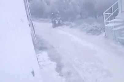 Bursa'da ATV bir anda tarlaya uçtu