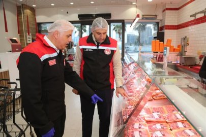 Bursa’da 220 işletmeye eş zamanlı et denetimi