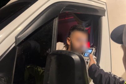 "Uyumaya geldim" dedi, alkollü çıktı