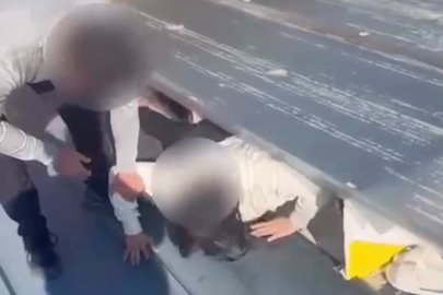 20 suç kaydı vardı...Çatıda böyle yakalandı