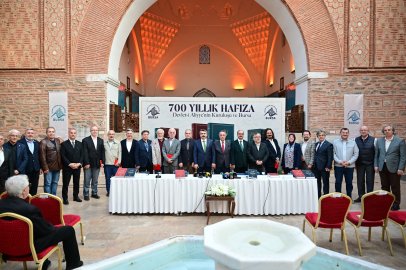 Bursa'nın 700 yıllık hafızası kitaplaştırıldı