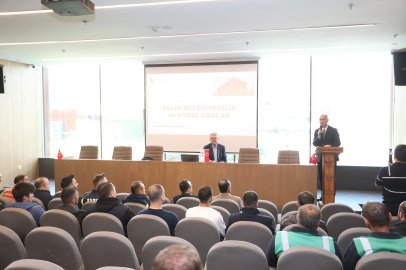 İnegöl Belediyesi'nden personele 2. yalın temelleri eğitimi