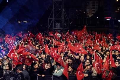 Binlerce Nilüferli Cumhuriyet'in 103'üncü yılında tek yürek oldu