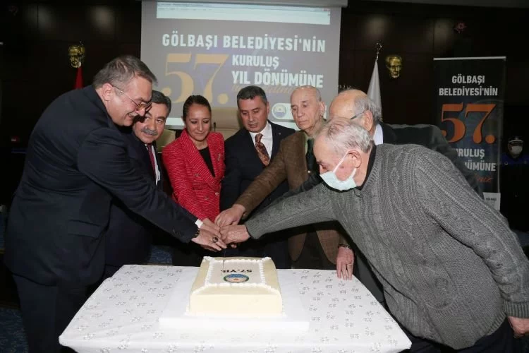 Ankara Gölbaşı Belediyesi 57. yaşını kutladı 
