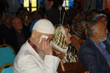 Bakan Soylu konuşunca 86 yaşındaki Bilecikli Recep dede gözyaşlarını tutamadı