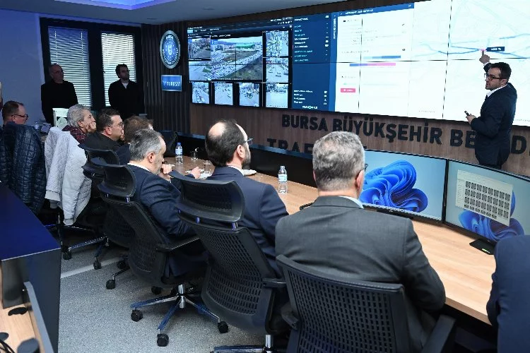 Bursa'da trafiği yapay zeka izleyip düzenleyecek