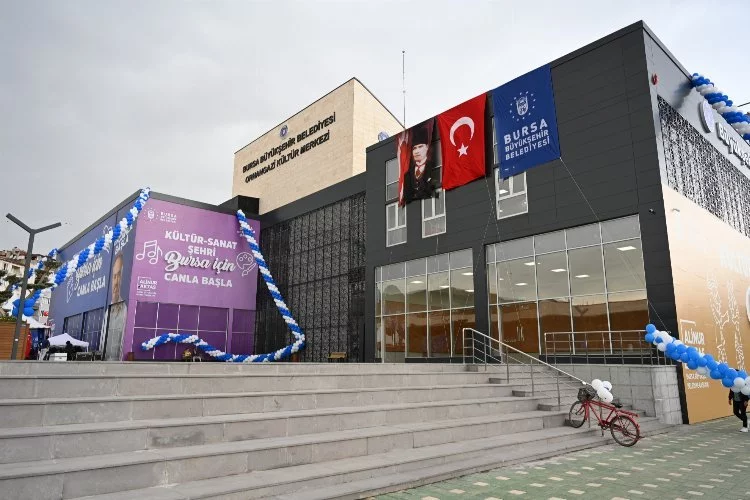 Bursa Orhangazi 'Kültür Merkezi'ne kavuştu