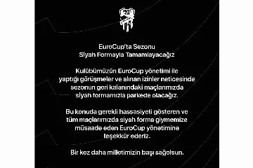 Bursaspor, EuroCup’ta sezonu siyah formayla tamamlayacak
