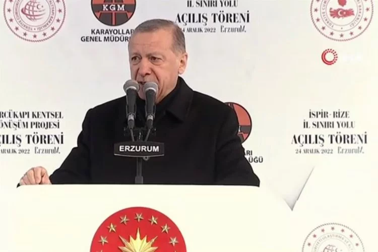 Cumhurbaşkanı Erdoğan duyurdu"PAZARTESİ YENİ MÜJDE VERECEĞİZ"