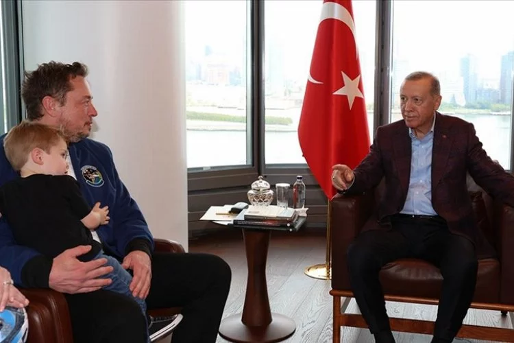 Cumhurbaşkanı Erdoğan, Elon Musk’ı kabul etti