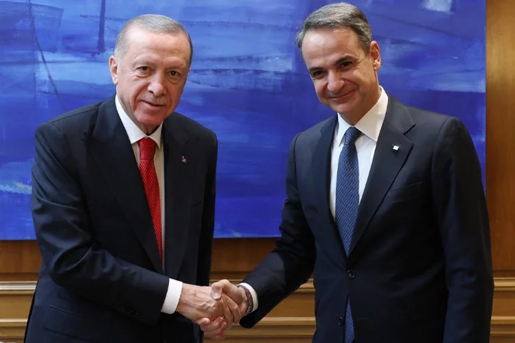 Cumhurbaşkanı Erdoğan ile Yunanistan Başbakanı Miçotakis "Atina Bildirgesi"ni imzaladı
