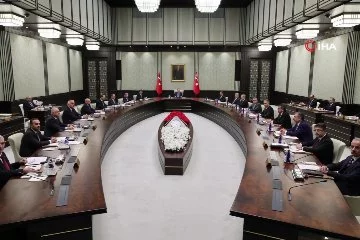 Cumhurbaşkanlığı Kabinesi, Beştepe’de toplandı