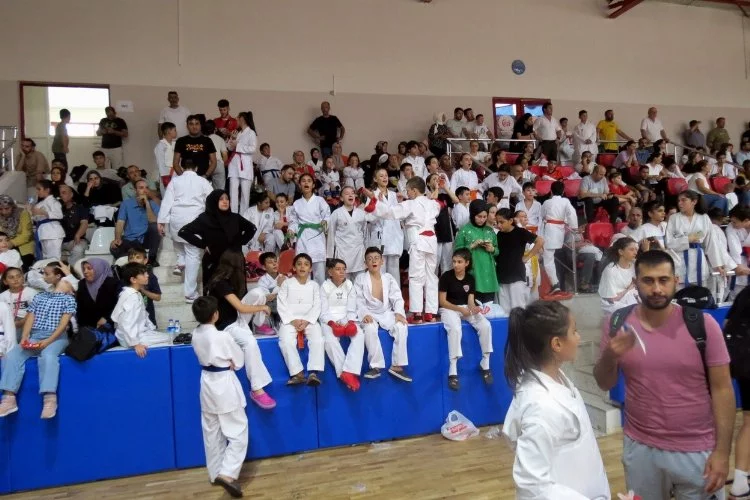 Mudanya'da karateciler Zafer Kupası için kapıştı