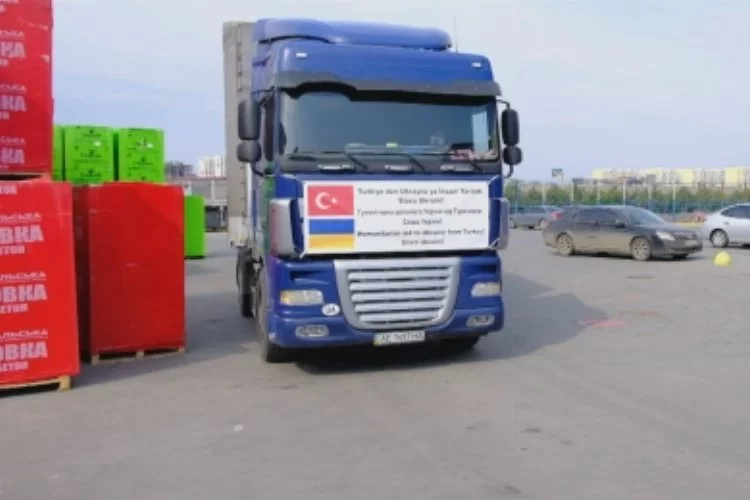 Türkiye'den Ukrayna'ya insani yardım